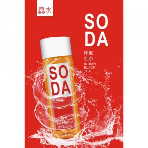 嚞水果味蘇打飲料