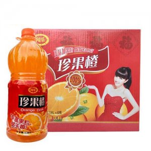 聞樂珍果橙果汁2.58Lx6