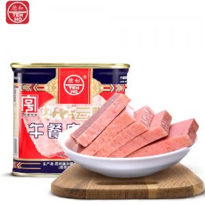 德和火腿經典罐頭340