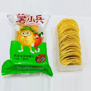 薯片小兵韓國泡菜味計量稱重