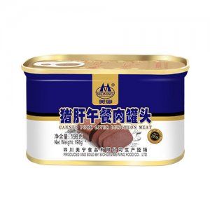 美寧牌豬肝午餐肉198g