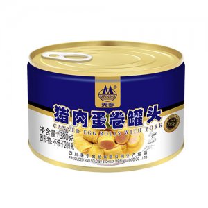 美寧牌豬肉蛋卷罐頭
