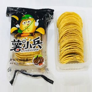 薯片小兵黑椒牛排味計量稱重