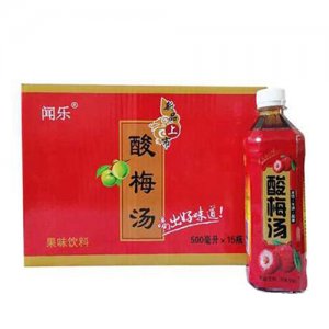 聞樂酸梅湯500mlx15