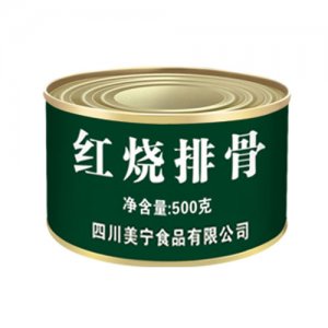 美寧軍用紅燒排骨500g