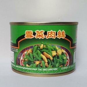 果蓮雪菜肉絲