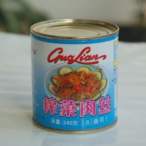 果蓮榨菜肉絲240