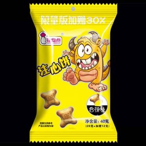 銘吃點注心餅干香蕉味40g