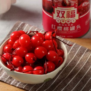 雙福糖水紅櫻桃罐頭(烘焙專用)820克