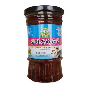老鄉味海鮮杏鮑菇醬200克