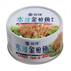 遠洋水浸金槍魚罐頭