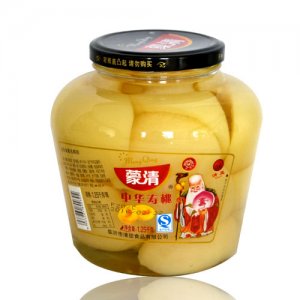 蒙清糖水壽桃罐頭1.25KG