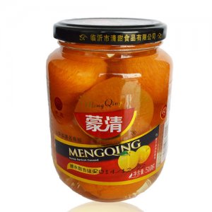 蒙清糖水甜杏罐頭510g