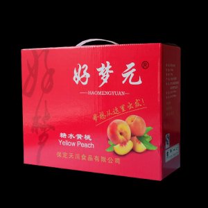 好夢元糖水黃桃罐頭禮盒立盒