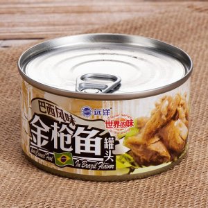 遠洋巴西風味金槍魚罐頭