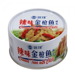 遠洋辣味金槍魚罐頭