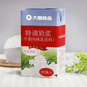 大咖食品鮮奶風味奶漿