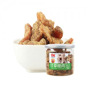 零食村甘草桃肉