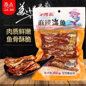 黃河島麻辣海魚100g
