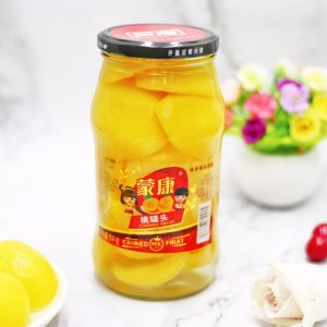 蒙康桃罐頭
