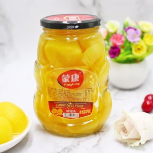 蒙康桃罐頭870g