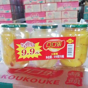 口口樂三聯瓶510g