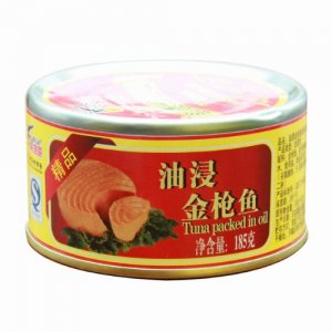 鷹金錢油浸金槍魚罐頭