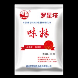 羅星塔旗袋99%復合袋味精400g