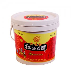 六味合紅油豆瓣醬塑料桶5.5kg