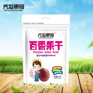 齊發果園百香果干100g