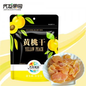 齊發果園黃桃干55g