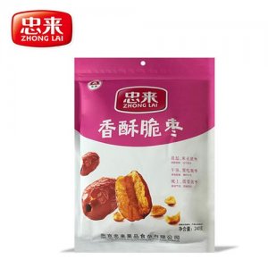 忠來香酥脆棗240g