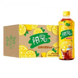 陽光檸檬茶飲料整箱裝500mlx12
