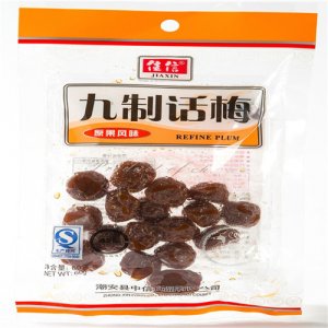 佳信九制話梅原果風味袋裝