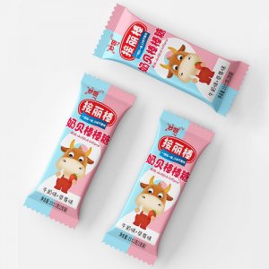 妙呀接麗棒奶貝棒棒糖牛奶味+草莓味15±1g2支裝