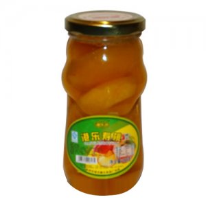 港樂園港樂壽桃罐頭288g