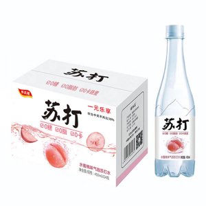 懷慶福蘇打氣泡水水蜜桃味450mlx24瓶