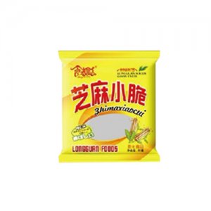 食聰者芝麻小脆膨化食品