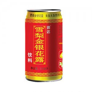 清達雪梨金銀花露310ml