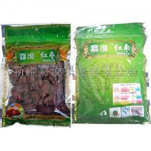 嘉漠阿克蘇紅棗綠袋裝500g
