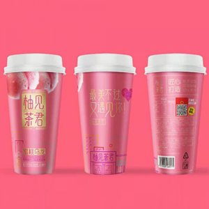 柚見茶君蜜桃烏龍茶飲料