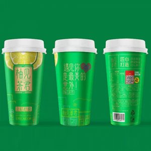 柚見茶君金桔檸檬茶飲料