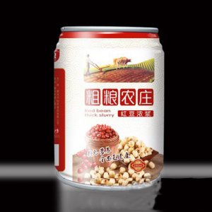 怡龍源粗糧農莊紅豆濃漿240ml