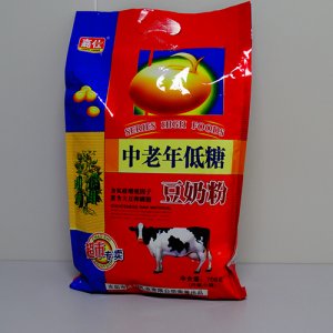 嘉仕中老年低糖豆奶粉708g