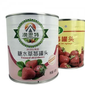 澳思特草莓罐頭