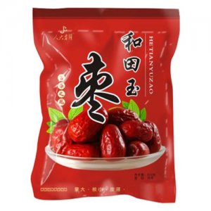 人大吉鋒和田玉棗4星500g
