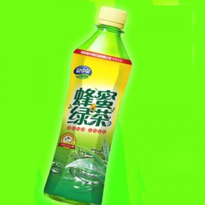 泉中泉蜂蜜綠茶飲料