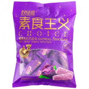 好綠源紫薯巧克力458g