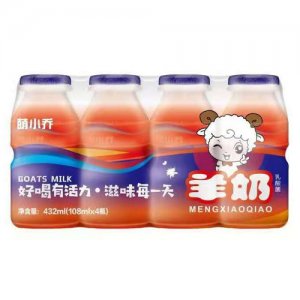 萌小喬羊奶乳酸菌飲品108mlx4瓶