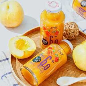 小牛發現黃桃果漿果肉飲品252g